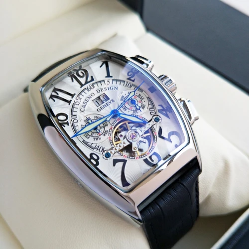 Frank Miller orologio da uomo di lusso delle migliori marche FM Tourbillon  orologio automatico e al quarzo orologio da polso meccanico da uomo  impermeabile|Mechanical Watches| - AliExpress