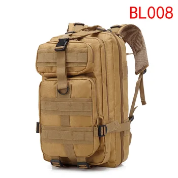 

3P Marching Backpack Outdoor War Game Shoulder Bag 30L CP Camouflage Sports Camping Hiking Trekking Fishing Hunting Bags