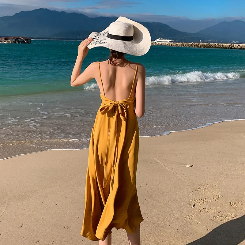 Рисунок 5 - Женское платье с открытой спиной и V-образным вырезом