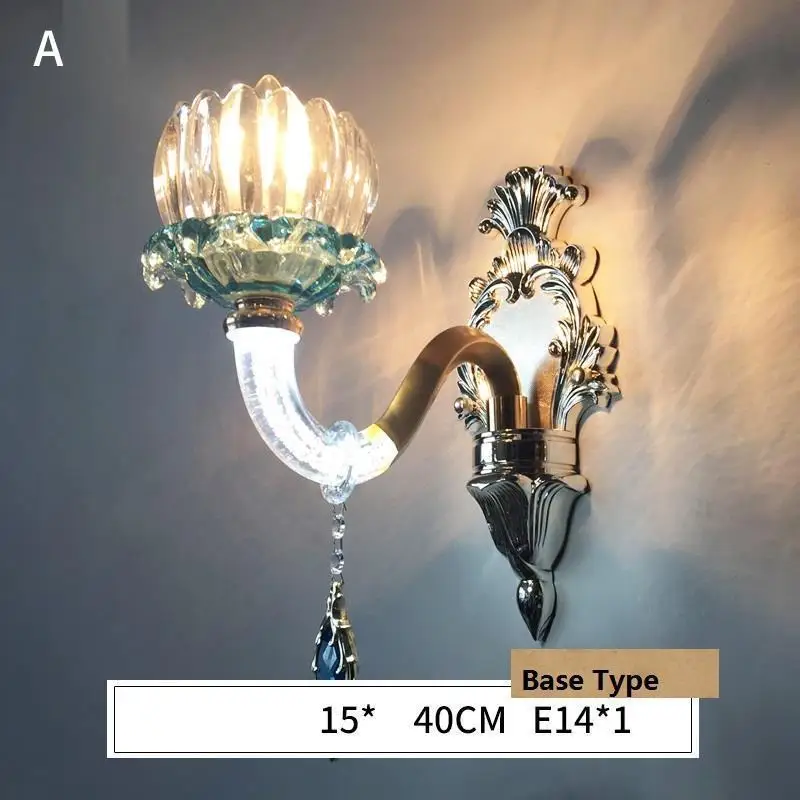 Arandela Para Parede Badkamer Verlichting для дома Wandlamp Lampara De Interior Crystal Aplique Luz Pared настенный светильник для спальни