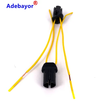 

20 pcs Car OEM 12CM T10 led bulb Connector W5W 168 194 Car Lamp Cable Auto Bulb Wire Light T15 LED Bulbs Socket adapter Adebayor