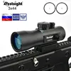 Тактический Оптический прицел Bestsight 1x40, 3x44, 2x40, зеленый, красный, для прицела, подходит для мм, для охоты ► Фото 1/6