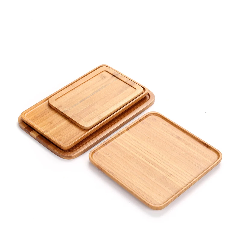 Бамбуковый поднос чайный столик кунг фу сервировочный бамбуковый китайский