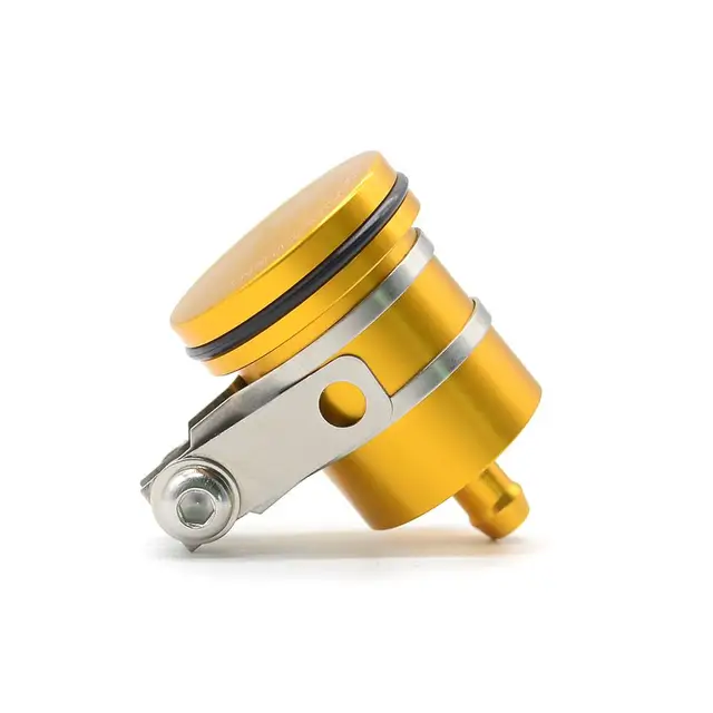 Motorcycle Brake Fluid Reservoir Rear Clutch Tank Oil Fluid Cup For kawasaki Z1000 Z800 Z750 ER-6N ninja300 250 ZX6r ZX9r ZX12r Gold