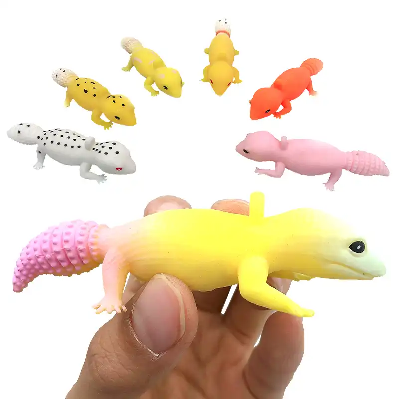 mini leopard gecko toy