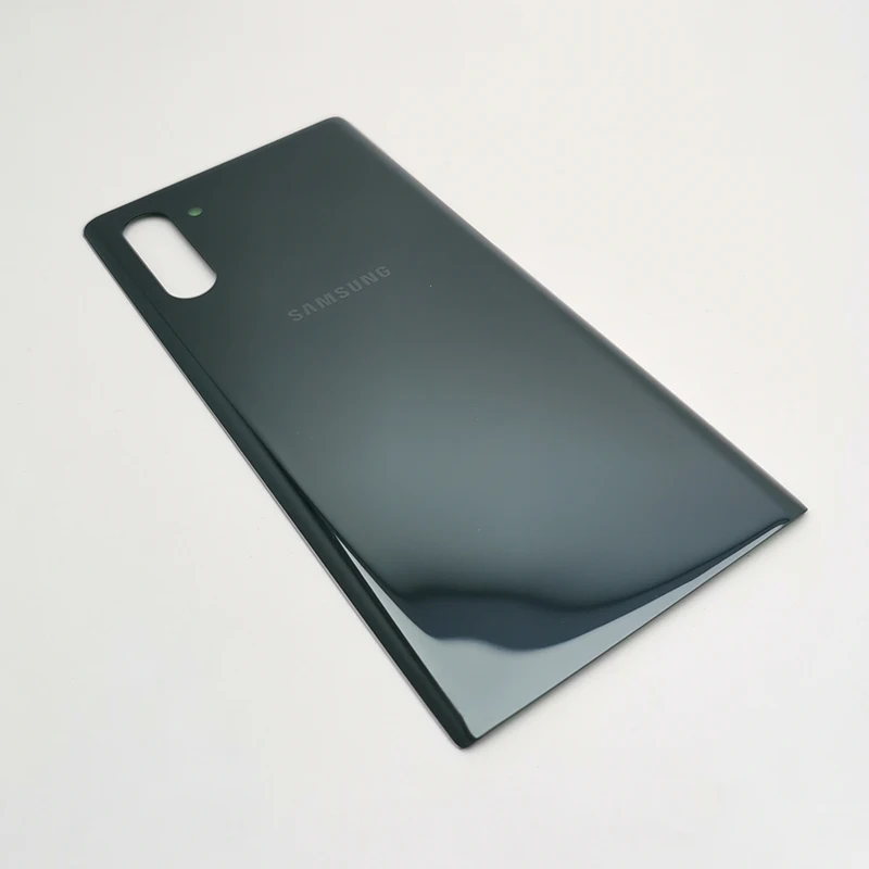 Note 10 чехол для телефона для samsung Galaxy Note 10 Note10 задняя крышка чехол для батареи стекло задняя крышка Корпус Замена+ наклейка