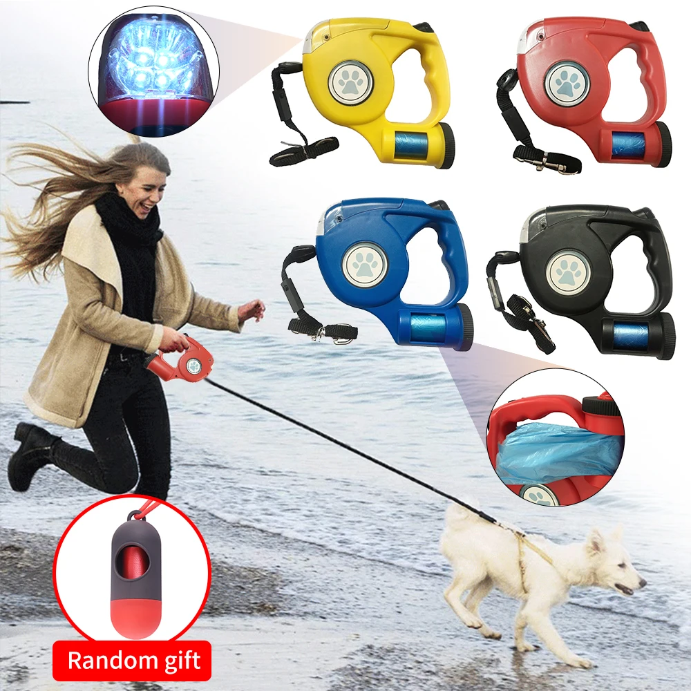 Hoomall 3 м/5 м поводок для домашних животных нейлоновый Выдвижной Поводок щенков