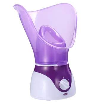

1 Set Portable Facial Steamer Hot Mist Sprayer Skin Moisturizing Atomizer for Facial Care with AU Plug (Purple)