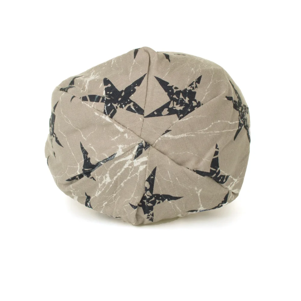 Осень Зима молния пятиконечная звезда двойные тонкие шапки Skullies Beanies Головные