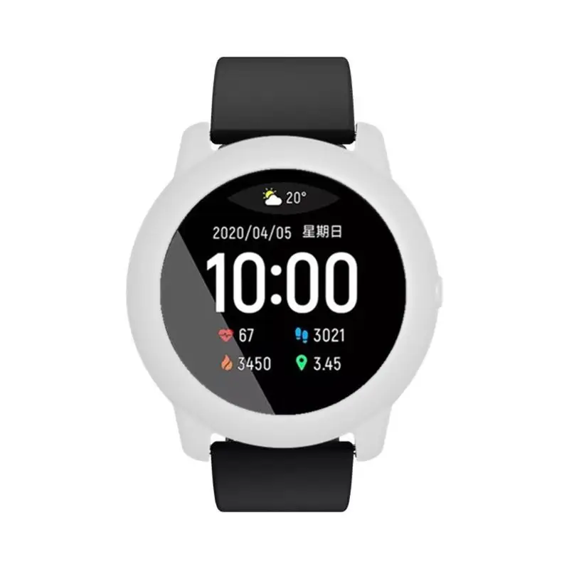 

For Xiao mi Haylou Solar LS05 Protector Case Silicone Watch Bumper Protective