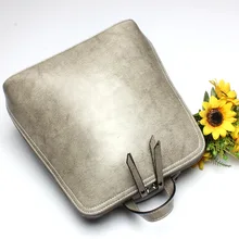 Брендовая сумка в Корейском стиле, женский рюкзак из воловьей кожи, сумка на одно плечо, рюкзак, международная торговля, дорожная женская сумка