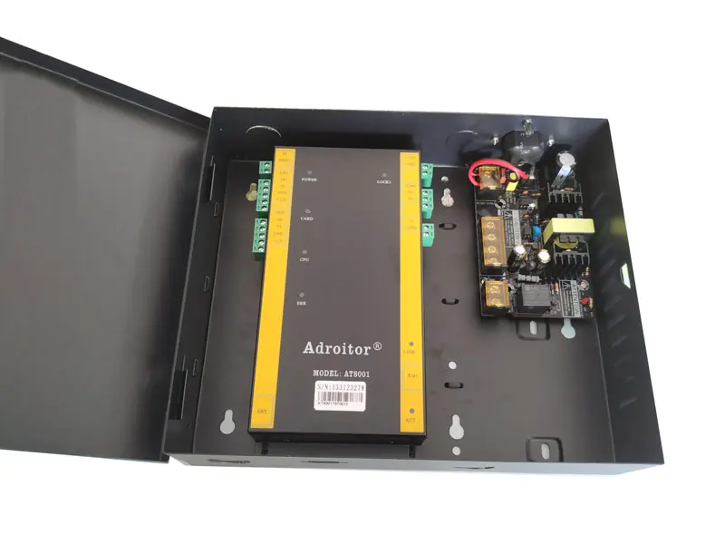 Newest wiegand brand 32-bit TCP single Door Control & power case 110V/220V support software/ web/ smart phone/tablet