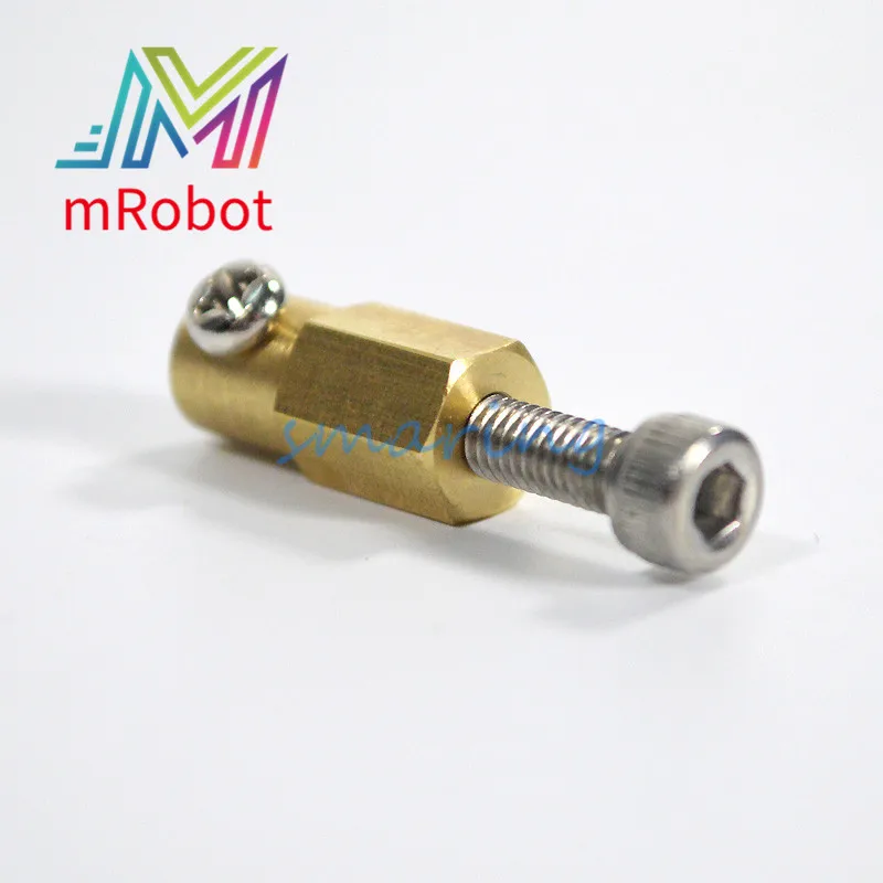 Медная Шестигранная муфта для шасси робота автомобиля шестигранный соединитель