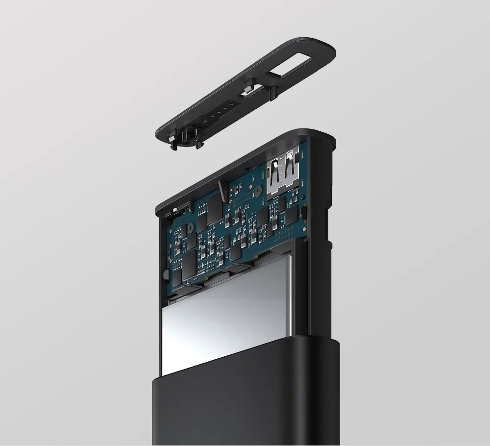 Xiaomi Mi 10000 мАч Qi беспроводной внешний аккумулятор PLM11ZM Quick Charge Powerbank для iPhone X XR XS MAX 8