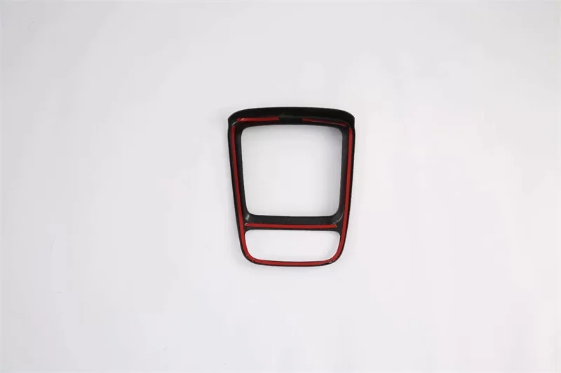 Для hyundai Venue ABS углеродное волокно автомобиля коробка передач Панель рамка декоративная крышка наклейки отделка автомобиля-Стайлинг Аксессуары