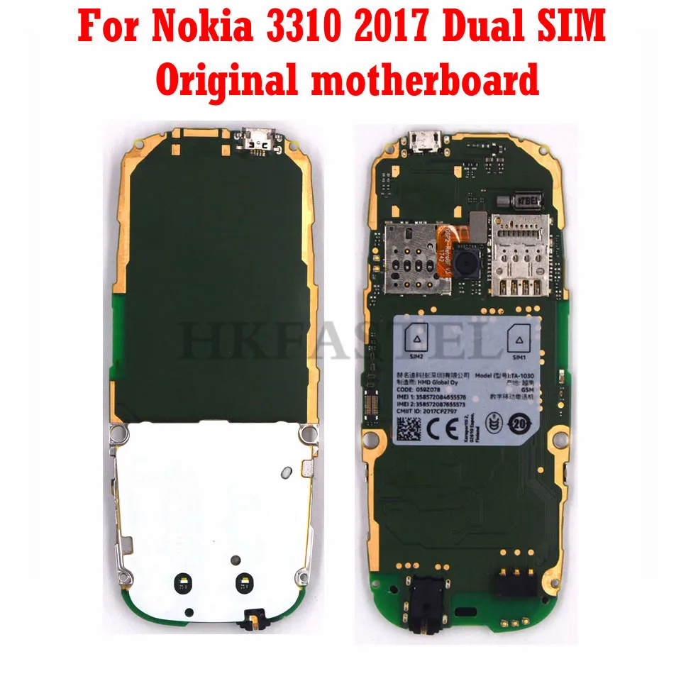 For Nokia 3310 Dual SIM motherboard 1
