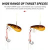 ALLBLUE Crazy Shrimp 7g 14g Metal VIB Sinking Blade Spoon Fishing Lure Bass Artificial Bait With Jig Assist Hook Rubber Skirt 4