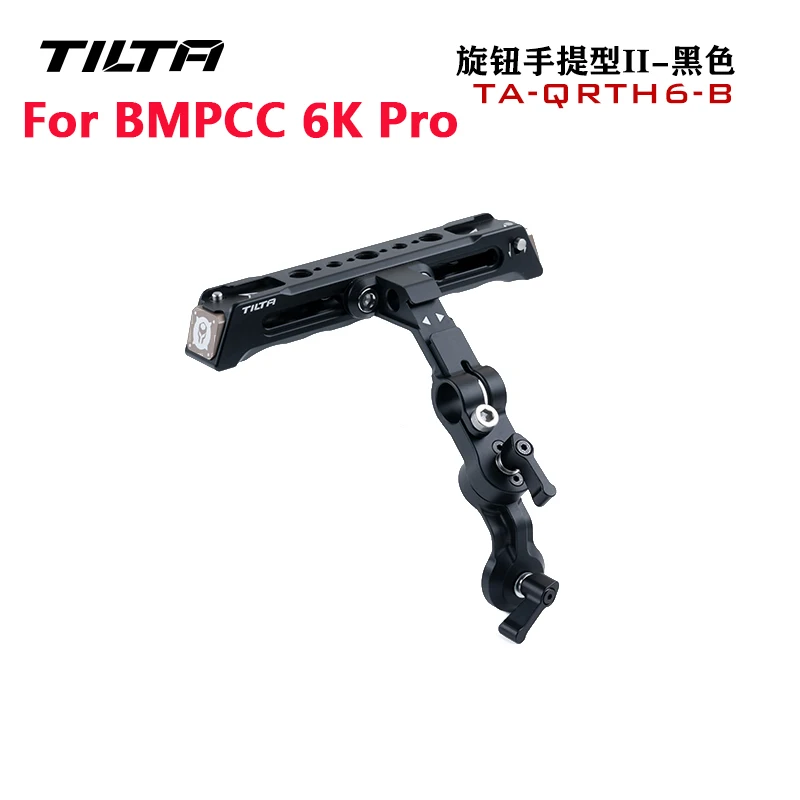 Tilta Bmpcc 6K Pro Gabbia Per Fotocamera Per Blackmagic Bmpcc 6K Pro Maniglia Superiore Maniglia Laterale Finitura Tattica