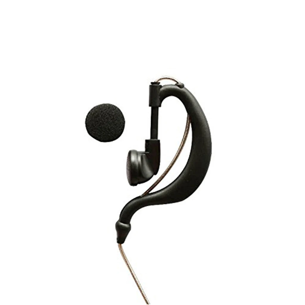 2 шт. 1pin прозрачная Акустическая трубка наушник гарнитура для Motorola Talkabout Cobra радио бодиоград Безопасность Микрофон Гарнитура