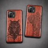 Coque de téléphone Xiaomi en TPU, étui de protection arrière en bois mince pour Mi 11 Pro, nouveauté 2022 ► Photo 1/6