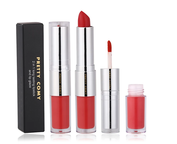 

Double Head 2-in-1 Lasting Matte Lip Gloss Liquid Lipstick Lip Tint Makeup Lips Liner