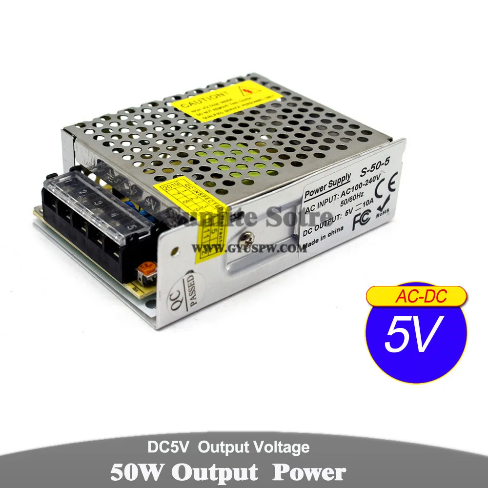 Питание блок DC5V 15 Вт, 25 Вт, 40 Вт, 50 Вт, 60 Вт 100W 150W 200W 300W 350W светодиодный трансформатор освещения AC-DC импульсивный источник питания для Светодиодные ленты Ligjt cctv