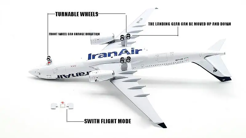 Inflight Iran Air AIRBUS A330-200 EP-IJB 1/200 литье под давлением модель самолета