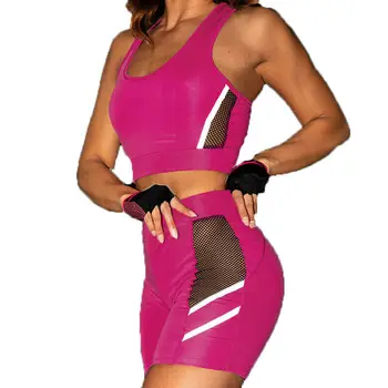 

Women 2 Piece Outfits Short Sleeve Crop Top Pants Set Casual Jumpsuit Rompers Sport Fitness Running Pants
