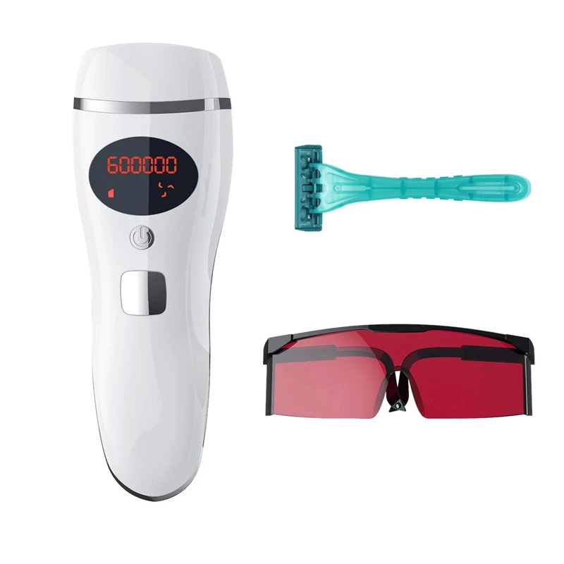 

Hot IPL Hair Removal System for Women Permanent Painless UPGRADE To 600,000 Flashes Facial Body Profesional Hair Remover Device