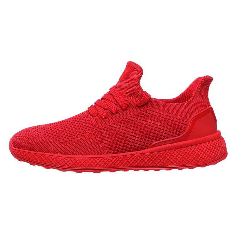 Спортивная обувь для мужчин кроссовки легкие красные Yeezys Boost мягкая спортивная обувь тренажер ультрабуст Обувь zapatillas hombre Deportiva - Цвет: red