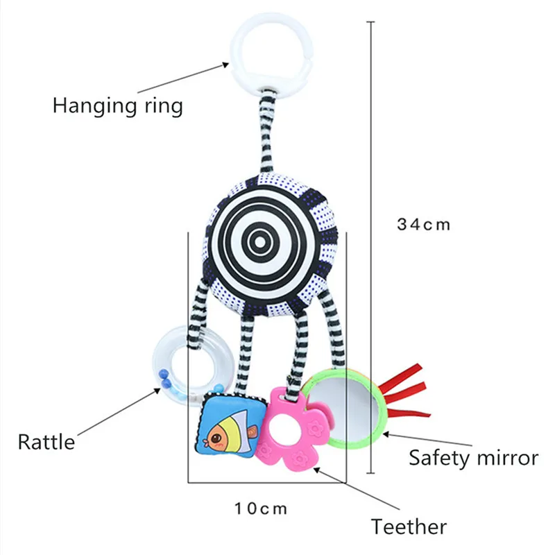 Детские погремушки, мобильные Развивающие игрушки для детей, Детский грызунок для малышей, кровать, колокольчик, детские игры, детская коляска, подвесные куклы