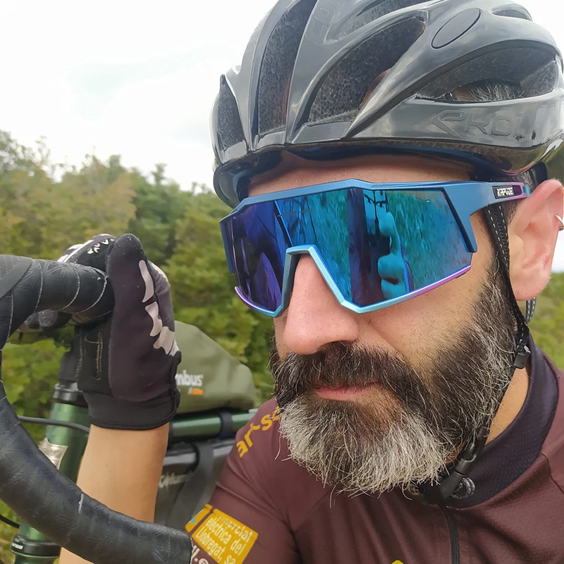 MTB Cycling Glasses Outdoor Sport Mountain Bike Polarized Sunglasses Eyewear