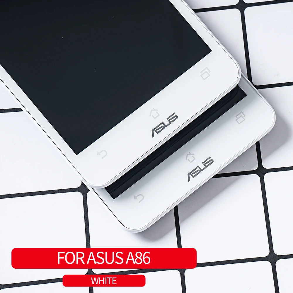 5," ЖК-дисплей для Asus PadFone Infinity A86 ЖК-дисплей кодирующий преобразователь сенсорного экрана в сборе рамка для ASUS A86 Infinity display