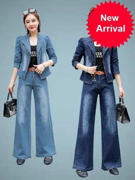 

Spring Women 2020 Fashion Sequins Jackets Long-sleeved Stretch Slim Denim Jacket Sun Plus Size Short Jacket Coat Cool Streetwear