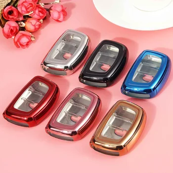 

2 in 1 Car Key Cover Tpu And ABS Material For Hyundai i10 i20 i30 Elantra Accent IX25 IX35 IX45 Car Key Shell Case Accessories