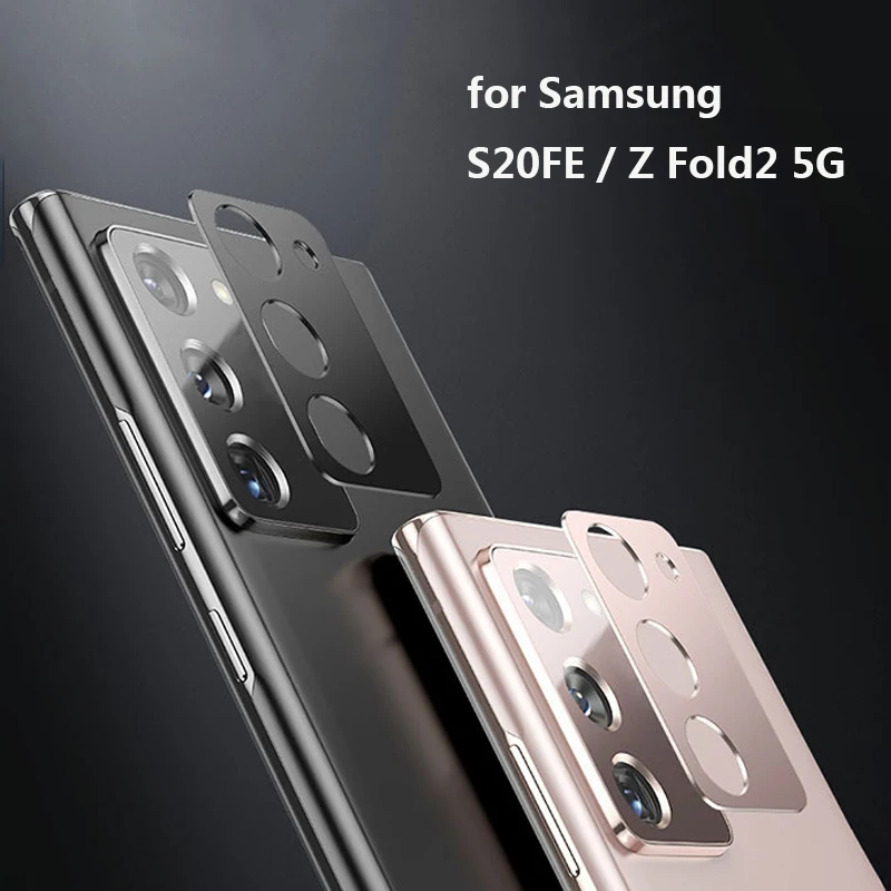 Premium Metal Camera Lens Protector for Smartphones - Durable Aluminum Cover Sheet