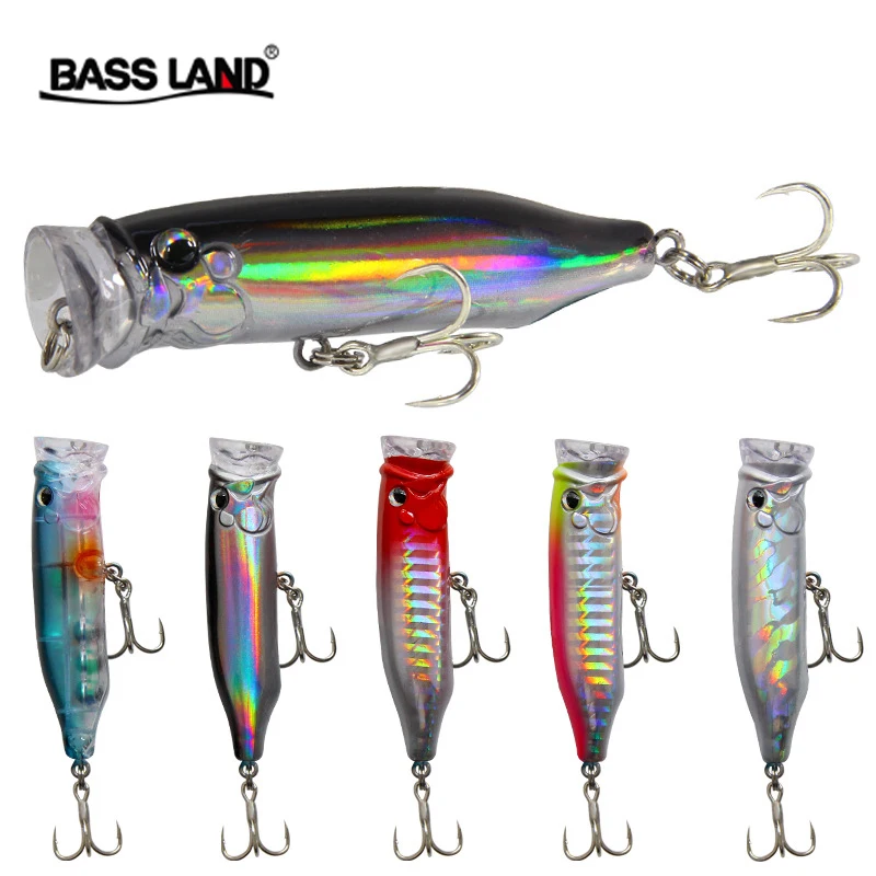 Bassland Popper 70 мм 9 4 г топвотер кренкбейты приманка искусственная жесткая рыба