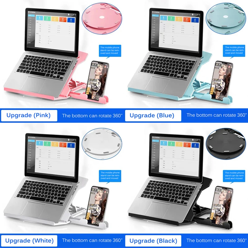 Подставка для ноутбука Macbook Pro с регулировкой по высоте подставка поворотом на 360