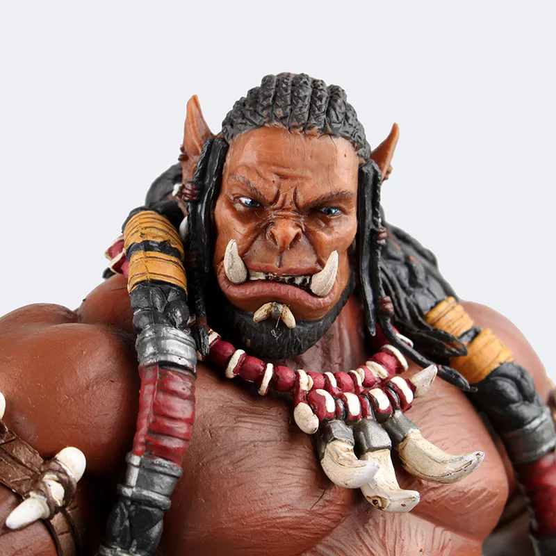 

World of Warcraft Union Tribe Video Time WOW Large Version of World of Warcraft Durotan Orgrim Model Garage Kit