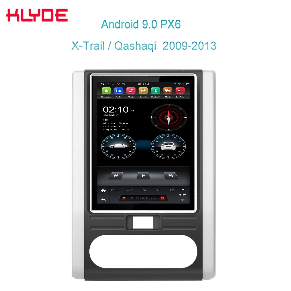 KD-97052 9 7 дюймов android с bluetooth Встроенная DSP автомобильная аудиосистема dvd-плееры Tesla