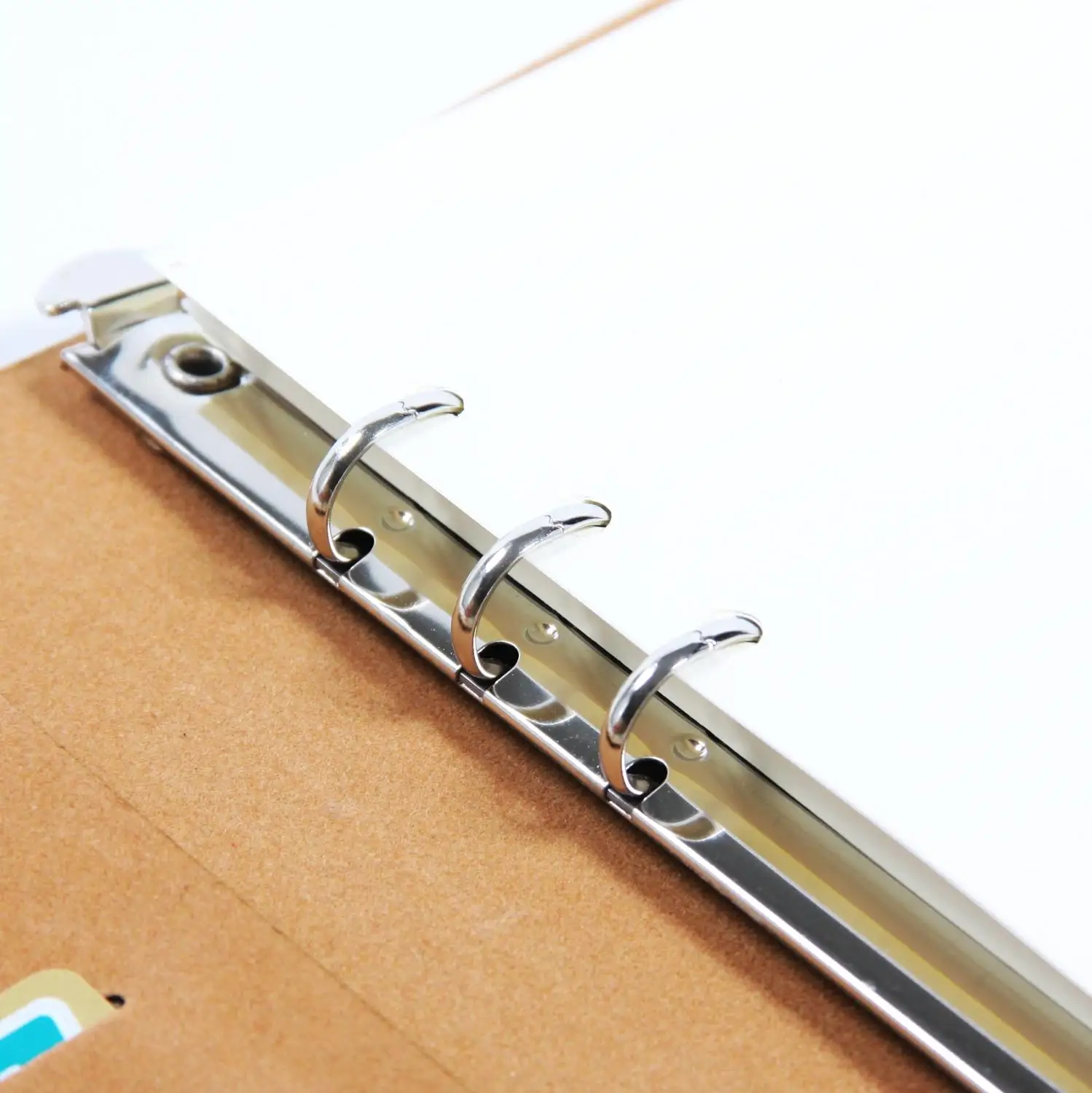 Журнал Дневник многоразовый из бархатной кожи блокнот А5 на кольцевой основе с