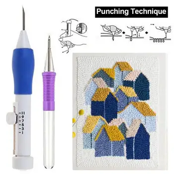 

83PCS Embroidery Tools Kit Embroidery Patterns Needle Pen Set Craft Tools Kit for Embroidery DIY