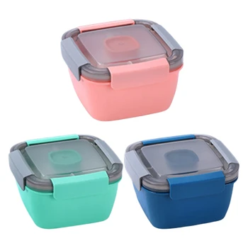 

Portable Separated Partition Sealed Lunch Box Airtight Leakproof Meal Containers