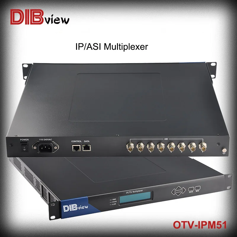 

OTV-IPM51 IP TO ASI Multiplexer Digital Broadcasting Catv IP/ASI Multiplexer