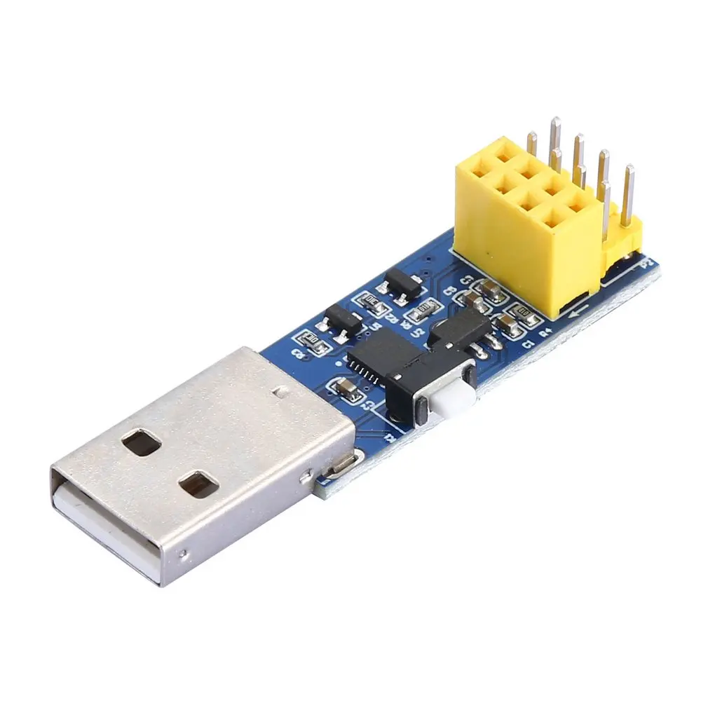 

ESP8266 ESP-01 Wifi Module Adapter Computer Phone Wireless Communication Microcontroller ESP LINK V1.0 IDE USB