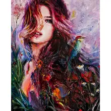 

GATYZTORY Frame City Street DIY Painting By Numbers Modern Wall Art Picture By Number Acrylic Canvas By Numbers For Home Decors