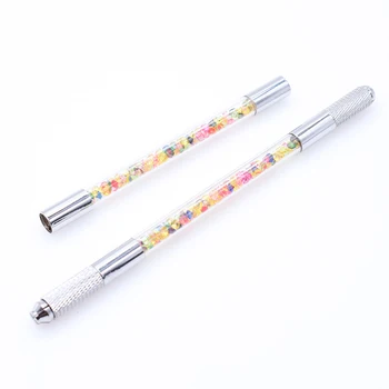 

1pc Permanent Makeup Accesorios Microblading Pen Tattoo Supplies Aluminium Alloy Tattoo Manual Pen for Embroidery Eyebrow Lip