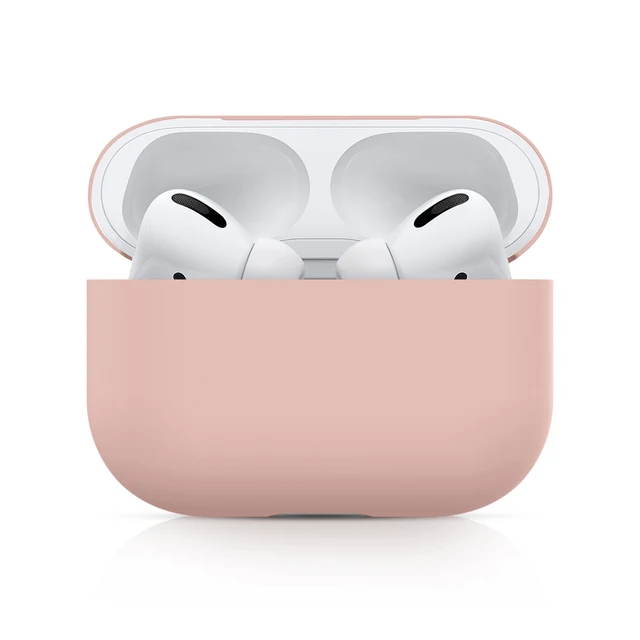 Silicone Case For Airpods Pro Case Wireless Bluetooth For Apple Airpods Pro Case Cover Earphone Case For Air Pods Pro 3 Fundas pink