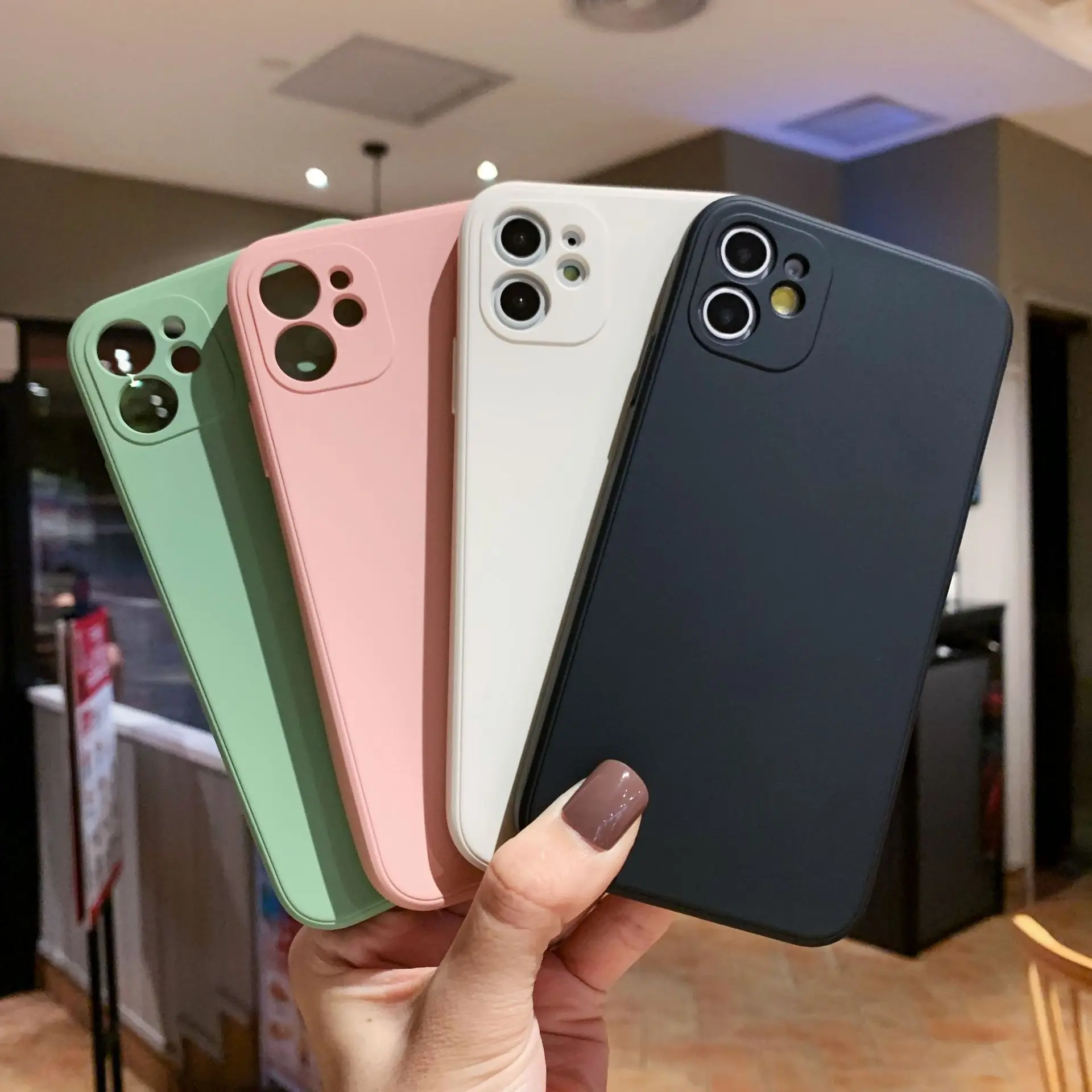 Матовый чехол PUNQZY для телефона iPhone X XS XR Max 12 PRO MAX 7 8 6 PLUS 11 мягкий из ТПУ деловая
