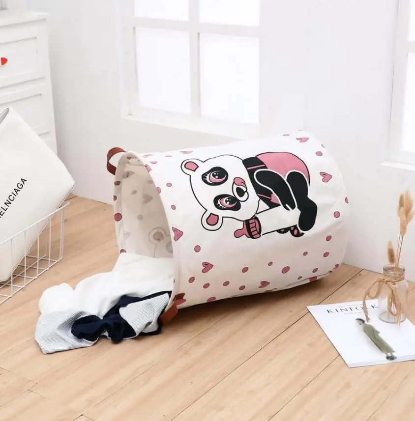 Snailhouse мультяшная панда Складная Водонепроницаемая корзина для белья корзина для хранения одежды украшение дома бочонок игрушка ведро-Органайзер